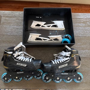 Bauer Supreme S29 Goalie Hockey Skates Regular Width 7 (Used)