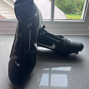 Black Men's Size M 11.0 (W 12.0) Adult Nike Low Top Molded Cleats (Used)