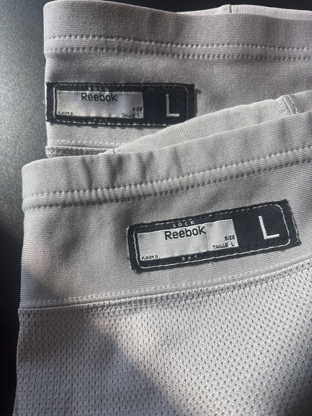 Large Senior Reebok Socks Pro Stock (Used) Gray