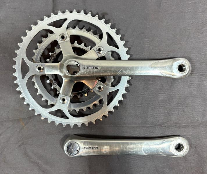 Jeu De Manivelles Shimano Deore XT FC-M730 Vintage 175mm Triple, Pantographe