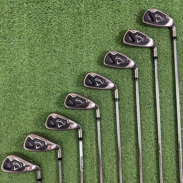 Callaway Fusion Wide Sole Iron Set 3-PW Nippon 990 Uniflex 1/2  display picture 1
