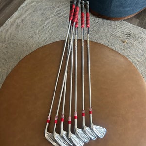 Men's TaylorMade P760 Right Handed Iron Set Stiff Flex  Steel Shaft (Used)