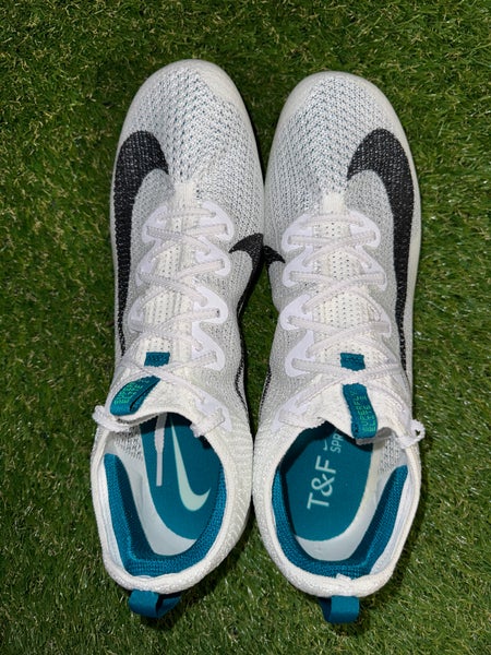 Nike Zoom Superfly Elite 2 Flyknit White Green Spikes FZ9662  display picture 3
