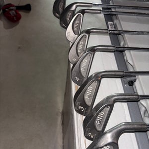 Men's Ping Karsten I Right Handed Iron Set Regular Flex 8 Pieces Graphite Shaft (Used)