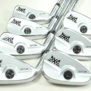 LEFT HANDED PXG 0317 T Filled Cavity 5-W,GW Iron Set Stiff Flex Steel #193751