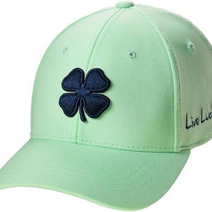 NEW Black Clover Live Lucky Bravo #8 Navy-Green Fitted L/XL Golf Hat/Cap