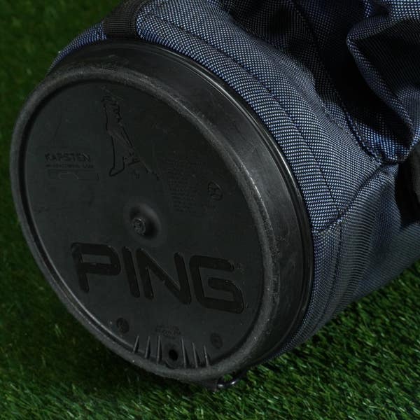 VINTAGE PING KARSTEN STAND BAG 4 WAY DIVIDERS GOLF CARRY BAG
