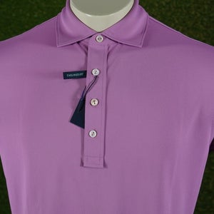 PETER MILLAR SOUL PERFORMANCE MESH GOLF POLO MENS VALENCIA LAVENDER, LARGE NWT!
