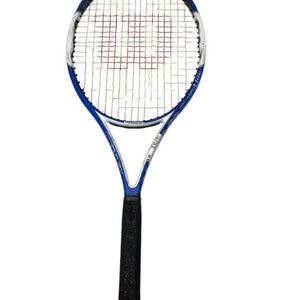 Used Wilson ON FURY HYBRID Adult Tennis Racquet Royal Blue 4 3/8" 11347-S000247703