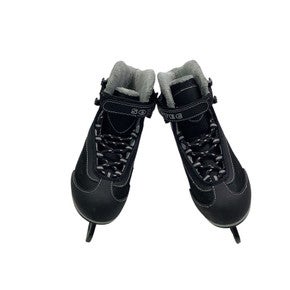 Used SOFTEC ICE SKATES Junior Hockey Skate Black Junior 03 11347-S000247692