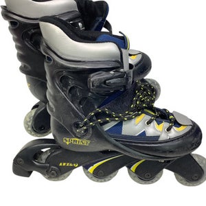 Used SKATES Senior Rec Fitness Skates Navy Blue Adjustable 11347-S000247956