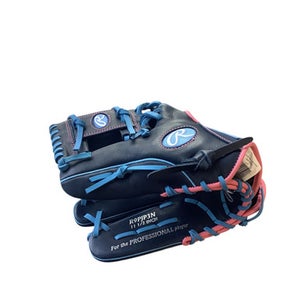 Used Rawlings R9 BB/SB Glove RH Throw Navy Blue 11 1/2" 11479-S000394903