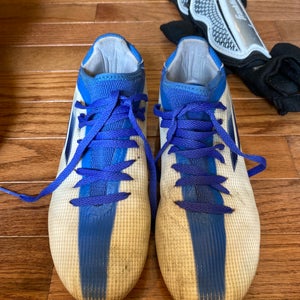 Blue Unisex Size M 6.0 (W 7.0) Adidas X speedflow Cleats (Used)