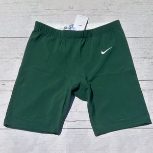 Nike Men's Vapor Untouchable Football Tights Shorts Green Size XL CW3972-341