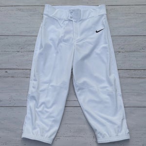 Nike Vapor Select Baseball Pants White Mens Size Medium BQ6432-100