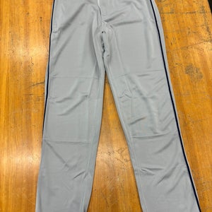 Rawlings Semi Relaxed Grey/Navy Baseball Pants: AL