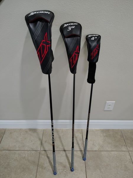 Srixon ZX5 Driver, #3 Fairway Wood, #4 Hybrid Set