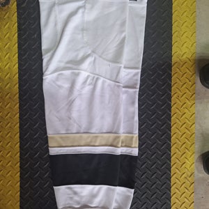 White Senior XL Reebok Socks Pro Stock (Used)