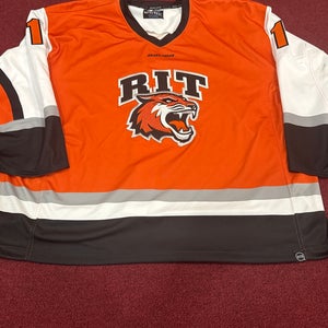 RIT Bauer Goalie Cut Game Jersey Size 60G Item#RTOG