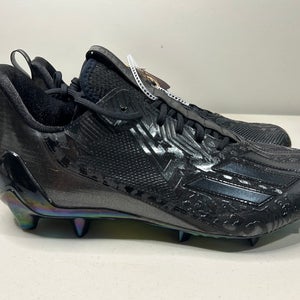 Size 13 Men’s Adidas Adizero 12.0 Mismatch Black Iridescent Football Cleats