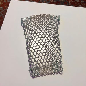 ECD Hero Mesh 4.0 Semi Soft Used With Blue Stripes