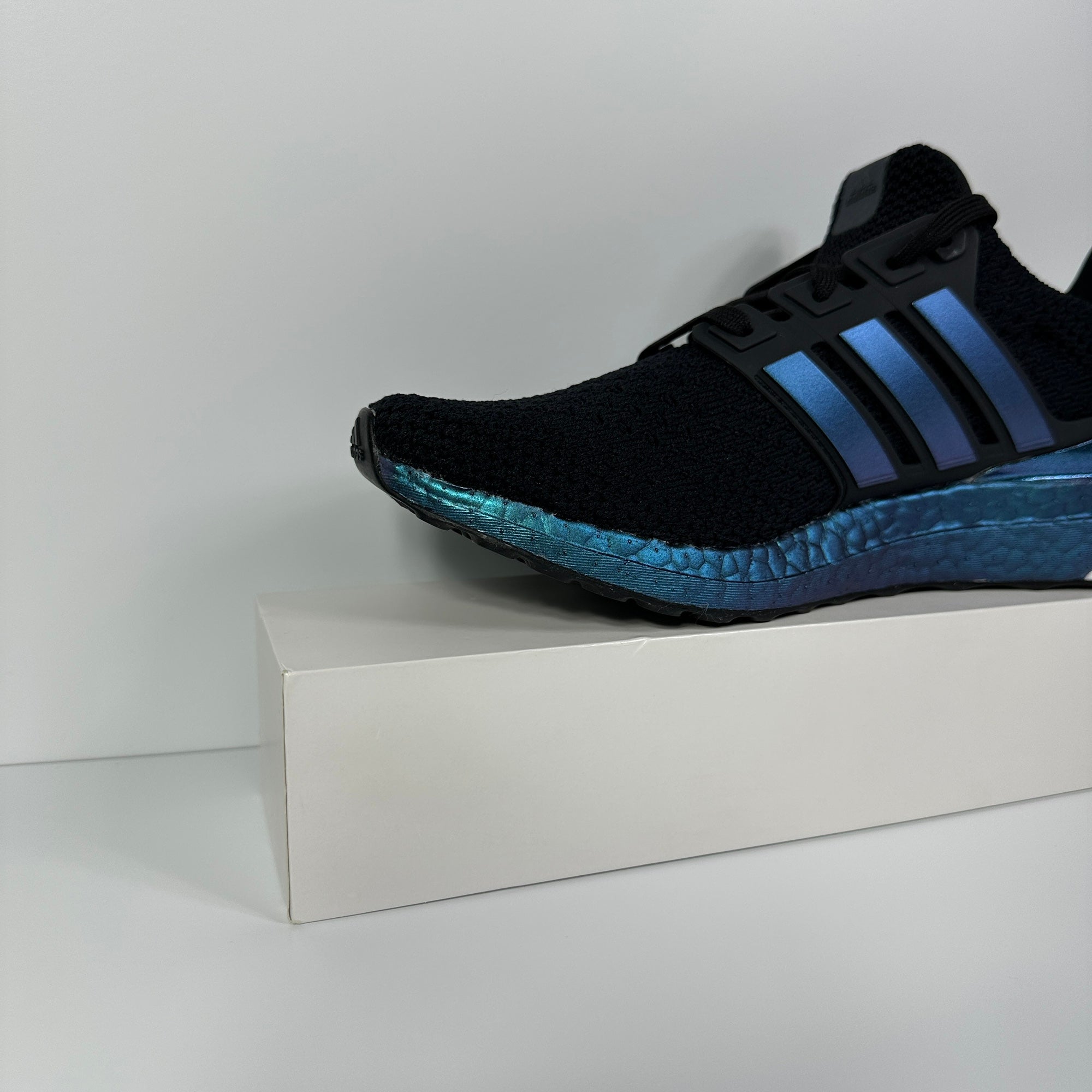 ADIDAS ULTRABOOST CLIMA IRIDESCENT PACK BLACK SIGNAL CYAN MENS KIDS RUNNING  SHOES SIZE 7.5 PRIMEKNIT | SidelineSwap | Buy and Sell on SidelineSwap