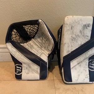 Warrior Ritual G4 Regular Goalie Glove & Blocker