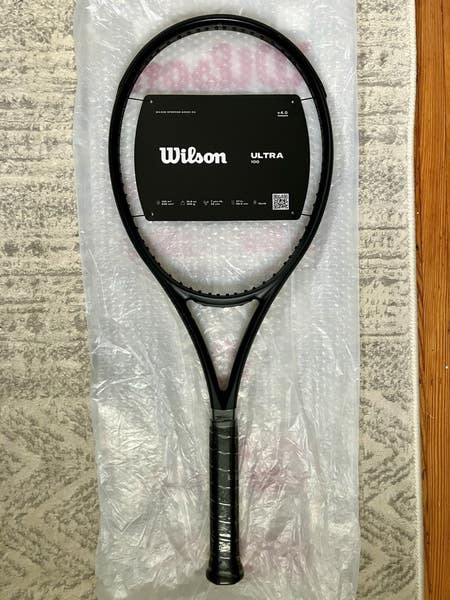 NEW Wilson Ultra 100 v4 - Noir (All-Black Edition) - 4 3/8