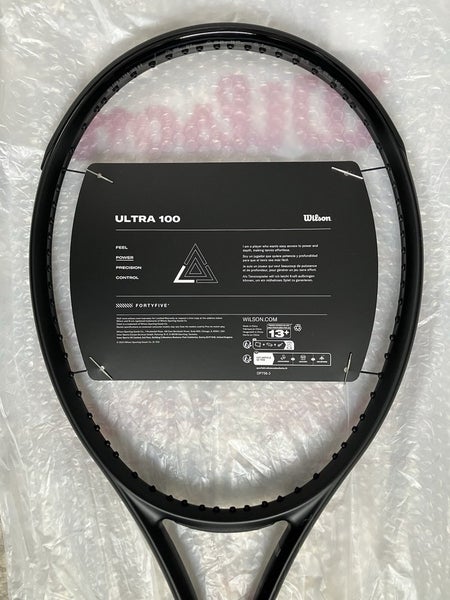NEW Wilson Ultra 100 v4 - Noir (All-Black Edition) - 4 3/8