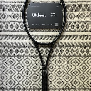 NEW Wilson Pro Staff 97 v14 - Noir (All-Black Edition) - 4 1/4