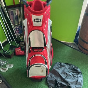 Naples Bay Golf Cart Bag 14 Way Dividers W Rain Cover