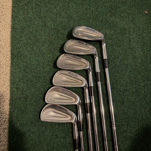 Men's Mizuno MP 60 Right Handed Iron Set Stiff Flex 6 Pieces Graphite/Steel Shaft (Used)