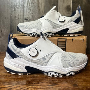 Adidas Codechaos BOA 25 Golf White Shoes Collegiate Navy Men's Size 11.5l