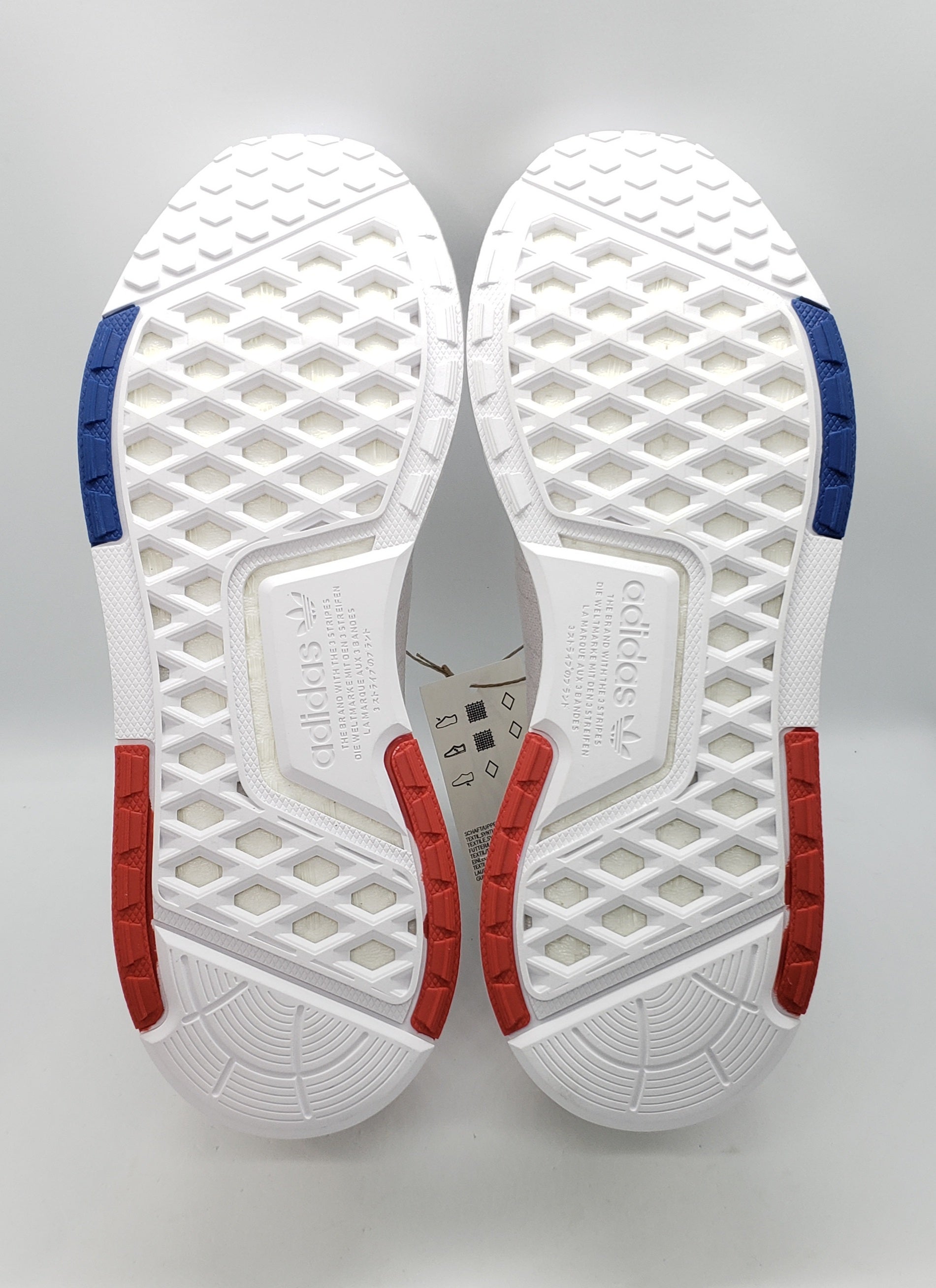 Adidas NMD V3 J Youth sz 7 / Cloud White/Red/Blue NEW IN BOX
