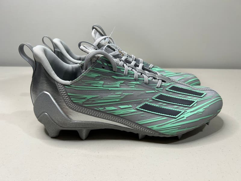 adidas gazelle silver green womens Adidas Men's Adizero Football Cleats
