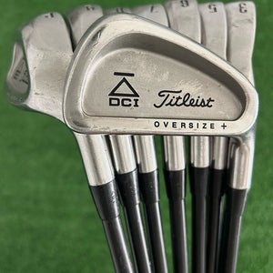 Titleist DCI Oversize+ Iron Set 3-P / Titleist DCI Stiff Graphite