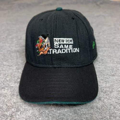 Vintage North Dakota Sioux Mens Hat Medium Snap New Era Hockey College Cap USA