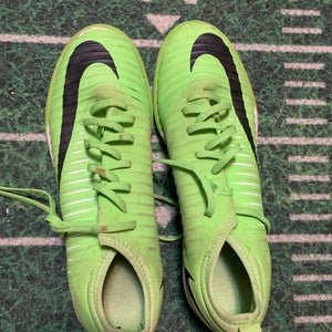 Nike Mercurial X Cleats Indoor Lime Green