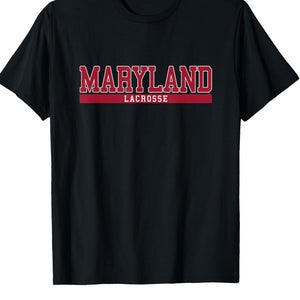 Men’s Maryland lacrosse shirt College Lax