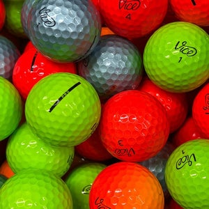 12 Colored Vice Pro Near Mint AAAA Used Golf Balls.......assorted color