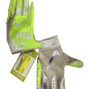 Used Nike ALPHA FB Gloves White SM 11613-S000160976