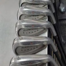 Used Taylormade SUPERSTEEL BURNER Mens Iron Set RH 3I-SW 11497-S000148899