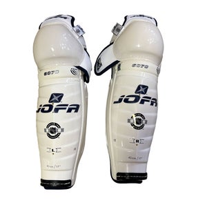 JOFA 6070 - New 17" Pro Stock Shin Pads - (Made in Sweden & With Tags)