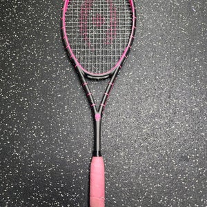 Used VAPOR MISFIT Adult Squash Racquet Black And Pink Unknown 11849-S000028288