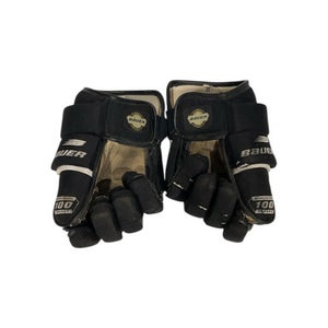 Used Bauer HG 100 Senior Gloves Black 15" 11847-S000026668