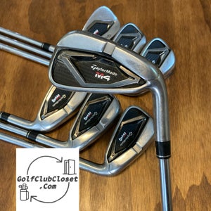 Taylormade M4 Iron Set / 5-AW Stiff Flex Steel Shafts