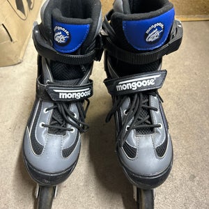 Mongoose Skates Adjustable Sz. 8-9.5