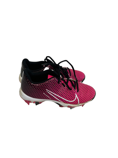 Used Nike Hyperdiamond Junior 6 BB/SB Cleats Black And Pink 11692-S000136268