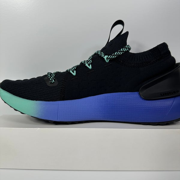 HOVR PHANTOM 3 BLACK DEEP PERIWINKLE MENS RUNNING SHOES SIZE 10 INTELLIKNIT BLUE Under Armour | Shoes | Hovr Phantom 3 Black Deep Periwinkle  main image 2