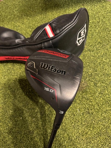 Wilson Dynapwr 3 15* Fariway Wood, Hzruds RDX Stiff Flex, RH